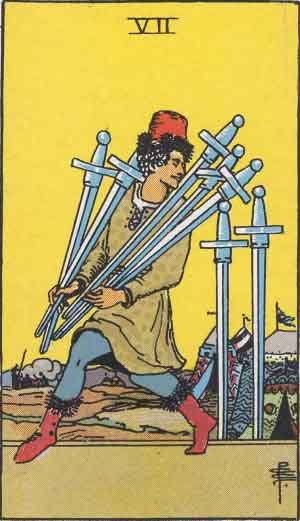 Seven of swords